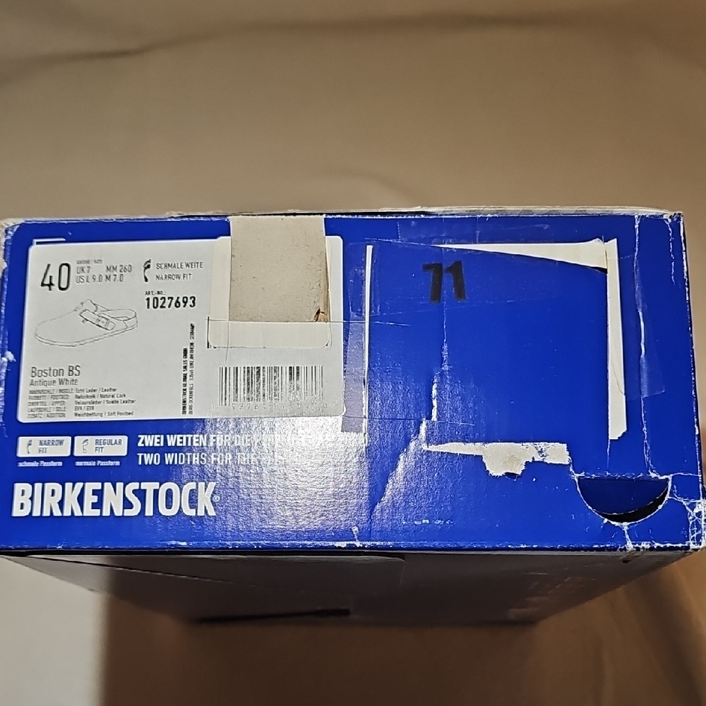 New with Box Birkenstock Boston EU40/W9/M7 - Picture 2 of 12